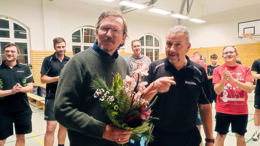 Wir verabschieden unseren bisherigen Vorsitzenden Reini