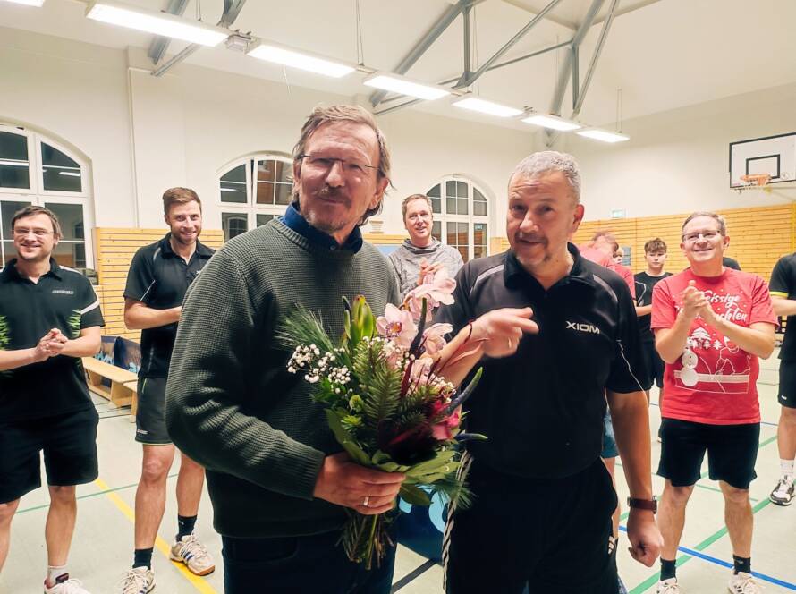 Wir verabschieden unseren bisherigen Vorsitzenden Reini